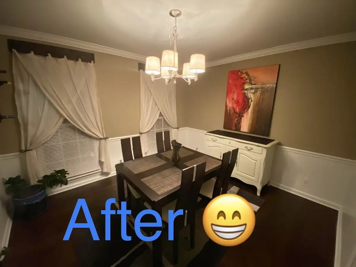 Professional dining room restoration after water damage in Sebring